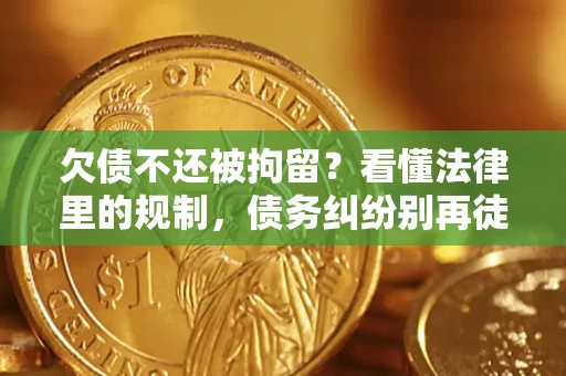 北京欠债不还被拘留？看懂法律里的规制，债务纠纷别再徒劳奔波