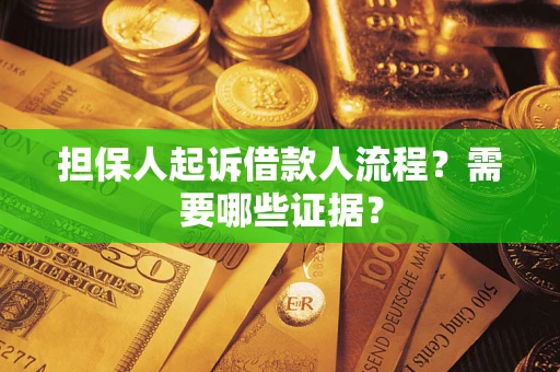 北京担保人起诉借款人流程？需要哪些证据？