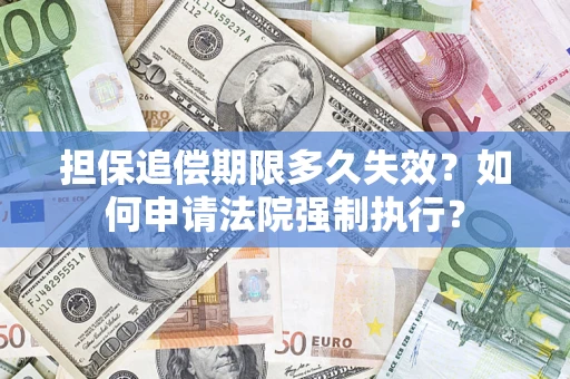 北京担保追偿期限多久失效？如何申请法院强制执行？