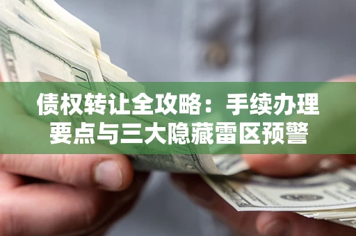 北京债权转让全攻略：手续办理要点与三大隐藏雷区预警