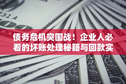 北京债务危机突围战！企业人必看的坏账处理秘籍与回款实战指南